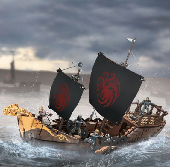 bouwset GOT Targaryen Ship bruin 723-delige