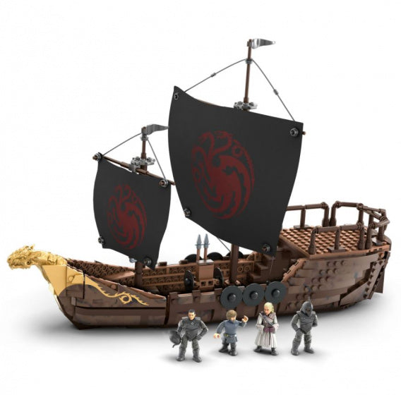 bouwset GOT Targaryen Ship bruin 723-delige