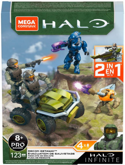 speelset Recon Getaway jongens groen 127-delig