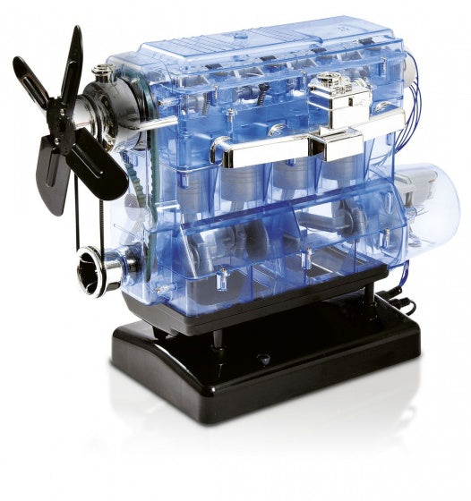 bouwmodelset Motor Lab: 4 cilinder motor 110-delig
