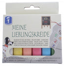 Meine Lieblingskreide Stoepkrijt 6 Stuks