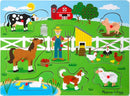 Melissa &amp; Doug Houten Puzzel + Geluid Old MacDonald