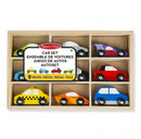 auto-set jr. 10 cm hout 10-delig