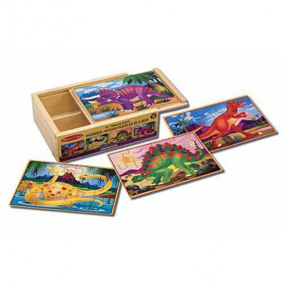 Dinosaurus puzzel set