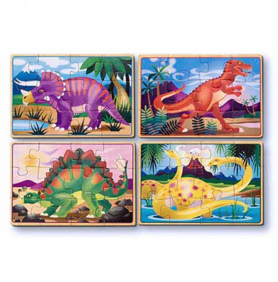 Dinosaurus puzzel set
