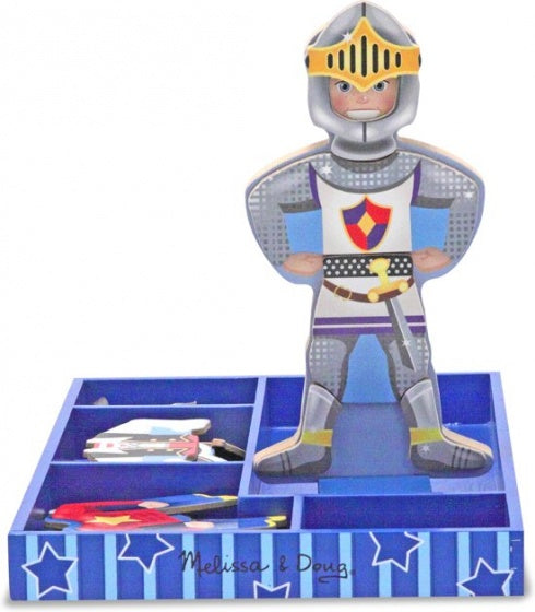 Melissa &amp; Doug Houten Magnetische Aankleed Pop Billy