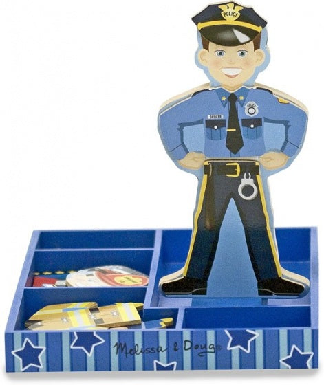 Melissa &amp; Doug Houten Magnetische Aankleed Pop Billy