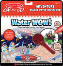 kleurboek Water Wow - Adventure karton rood