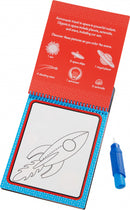 kleurboek Water Wow - Space karton blauw