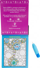 kleurboek Water Wow - Underwater Pathways blauw