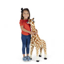 knuffelgiraf baby 85 cm pluche beige/bruin