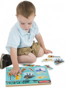 vormenpuzzel Muziekinstrument junior 8 stukjes