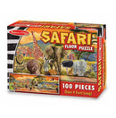 Safari vloerpuzzel 100 stukjes