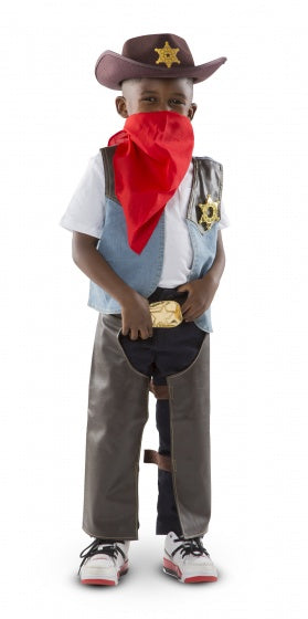 verkleedset Cowboy 5-delig
