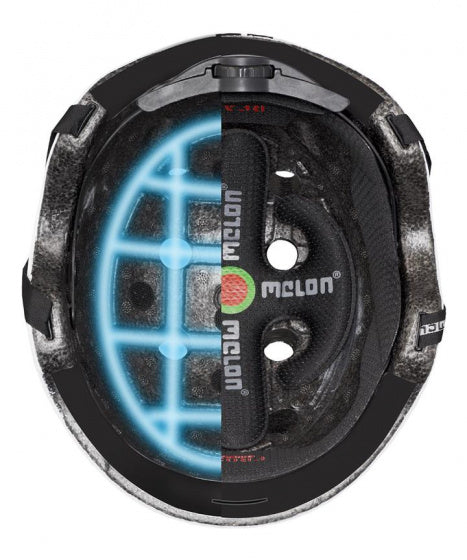 fietshelm Urban Active 8 ball polycarbonaat mt 52-58 cm