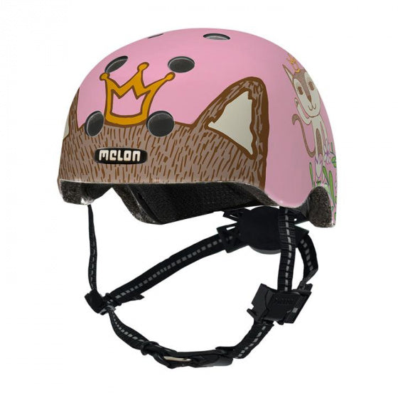 fietshelm Toddler Robin & Miez junior roze mt 44-50 cm