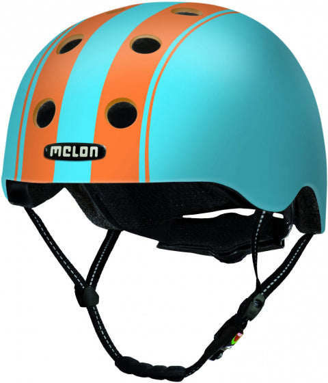 kinderhelm Urban Active junior 52-58 cm blauw/oranje mt M/L