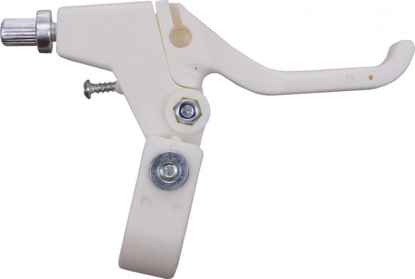 remgreep links knijprem junior 22,2 mm wit