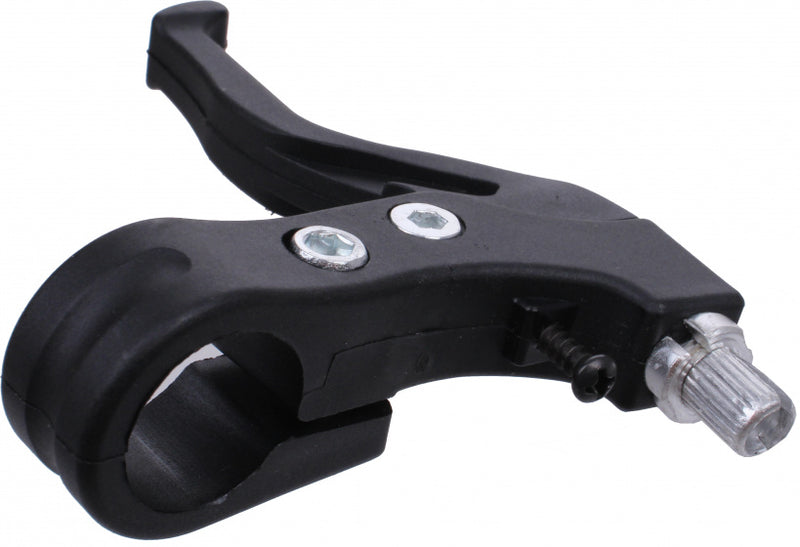 remgreep links knijprem junior 22,2 mm zwart