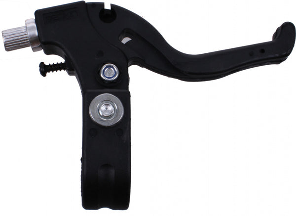 remgreep links knijprem junior 22,2 mm zwart