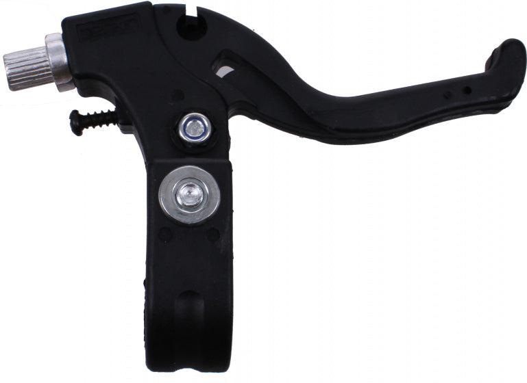 remgreep links knijprem junior 22,2 mm zwart