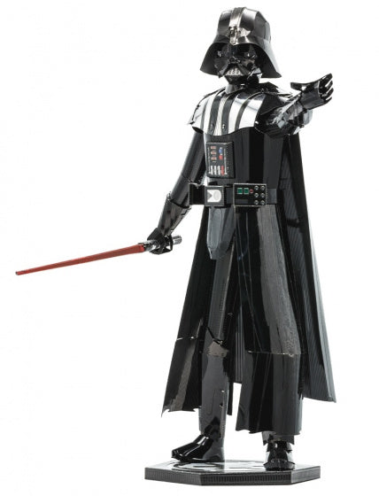 modelbouwset Darth Vader staal zilver 2-delig