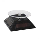 platform Solar Spinner 9 cm zonne-energie zwart