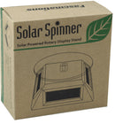platform Solar Spinner 9 cm zonne-energie zwart