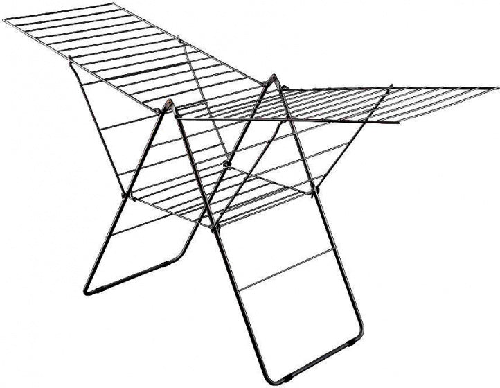 Metaltex Amsterdam Droogrek 32 m Drooglijn 208x64x104 cm Zwart