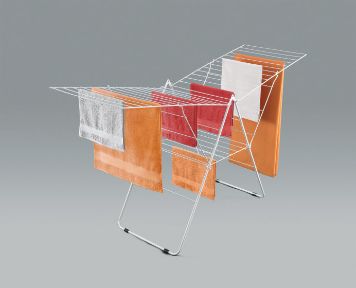 Metaltex Amsterdam Droogrek 32 m Drooglijn 208x64x104 cm Wit