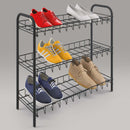 Metaltex Shoe Schoenenrek 3 Etages 64x23x59 cm Zwart