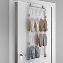 Tomado-Metaltex Over The Door Space Saver Shoes@Door Schoenenetage voor Deur Zilver