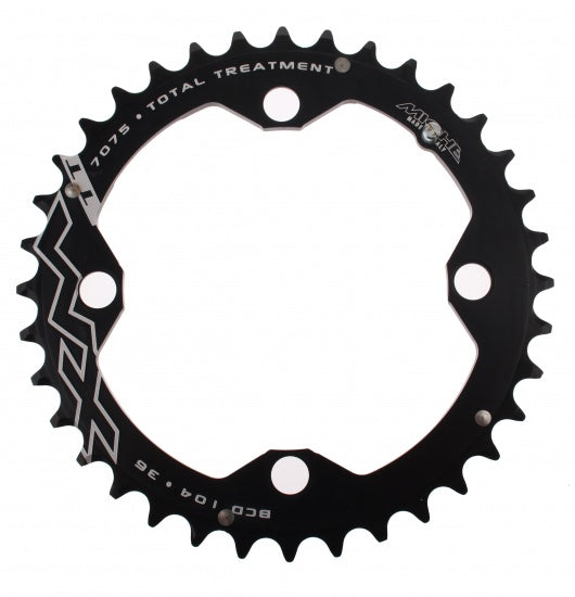 Kettingblad Xmtt e-bike 36T 104 mm zwart