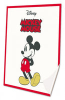 fleecedeken Mickey Mouse 160x130 cm polyester rood/wit