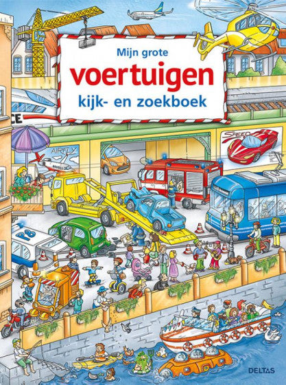 Mijn grote voertuigen kijk- en zoekboek