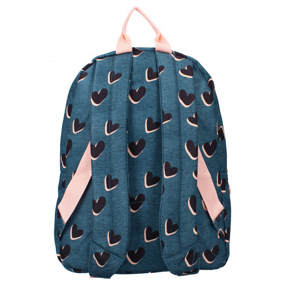 rugzak Love Land junior 6 liter polyester blauw