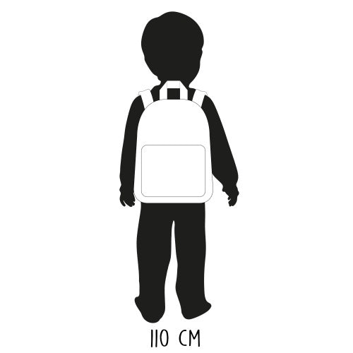 rugzak Love Land junior 6 liter polyester grijs