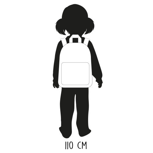 rugzak Love Land junior 6 liter polyester grijs