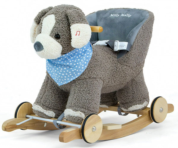 hobbelfiguur Gray Dog grijs