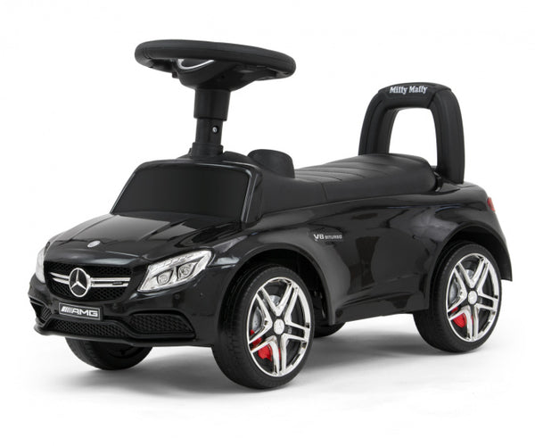 loopauto Mercedes AMG C63 junior 64 cm zwart
