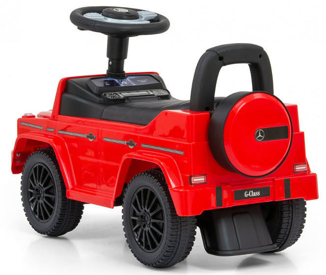 loopauto Mercedes AMG G350D junior 69 cm rood