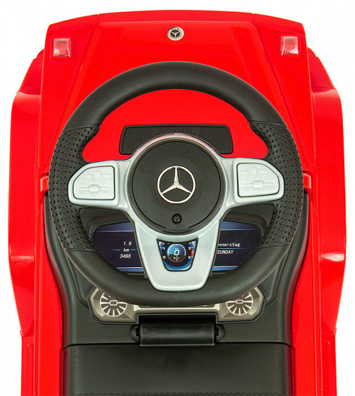 loopauto Mercedes AMG G350D junior 69 cm rood