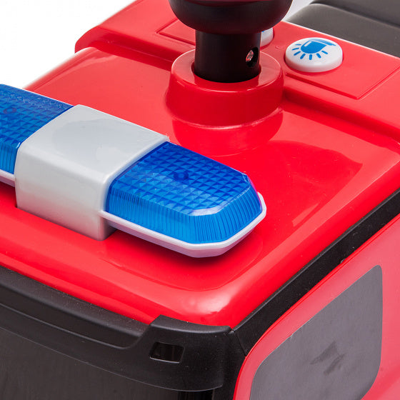 loopauto Ride On Mercedes Antos Brandweer 60 cm rood