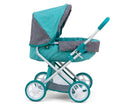 poppenwagen Alice Prestige meisjes 67 cm mintgroen/grijs