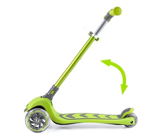 step Boogie junior 59 x 25 cm aluminium oranje