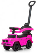 voertuig Mercedes G350d junior 94 cm staal roze