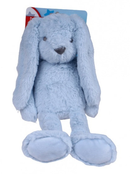 knuffel Konijn junior 30 cm pluche blauw