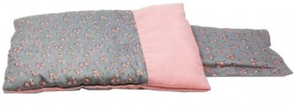 bedset deluxery poppen grijs 50 cm