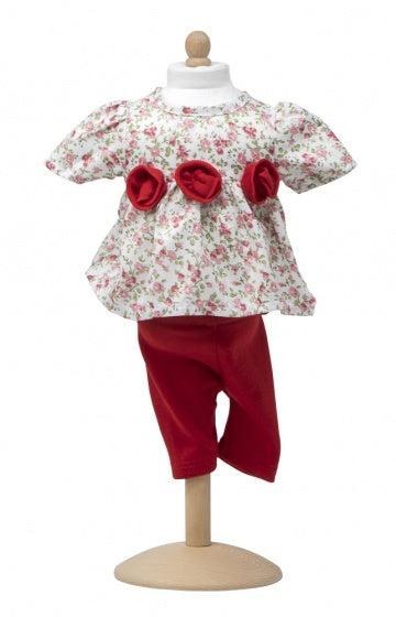 Bloemenjurk rozen rood 47-53 cm