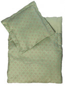 poppendeken Mint 50 x 43 cm katoen groen 2-delig